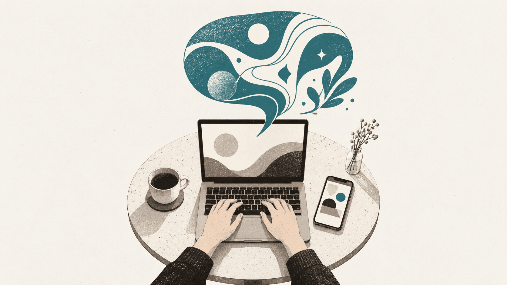 Creative Ideas at the Café Table